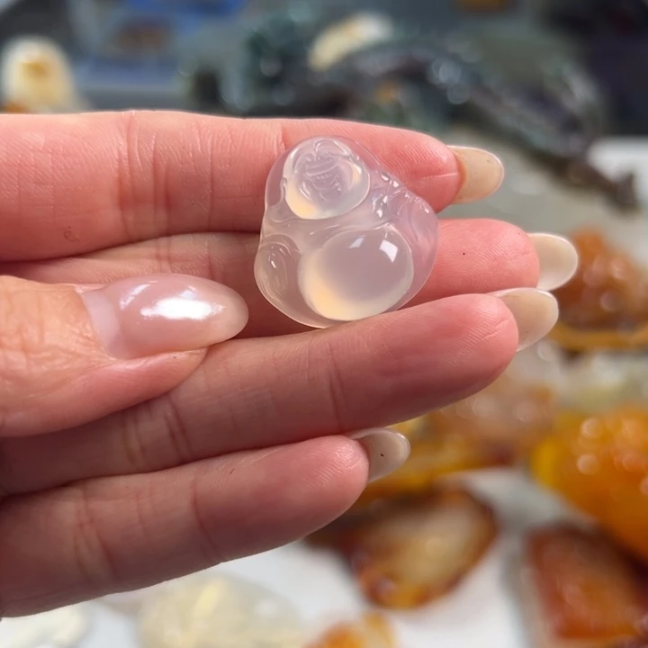 玛瑙/玉髓吊坠(不含链)未镶嵌