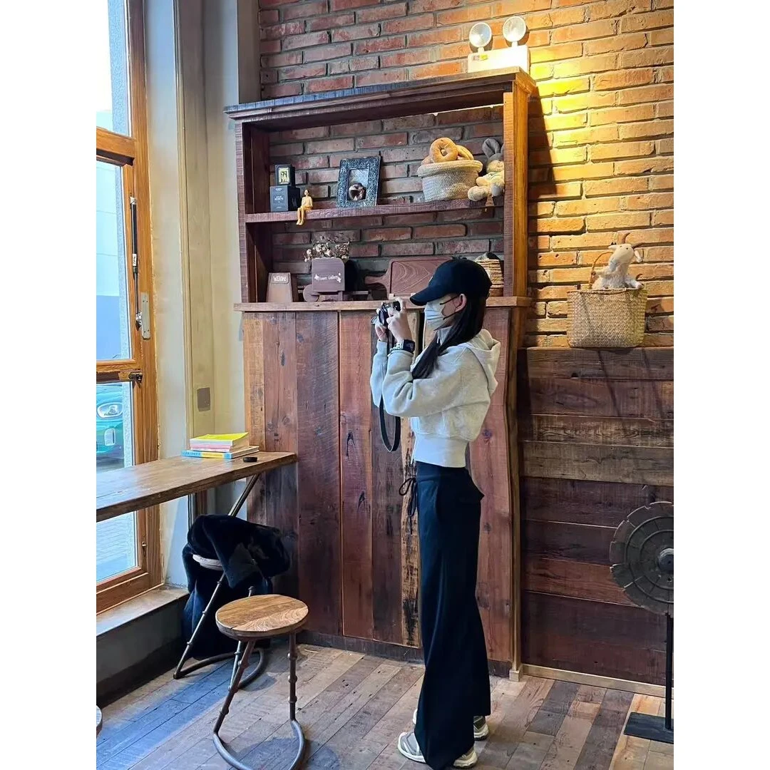 早春穿搭一整套女装2025洋气套装新款卫衣开衫外套显瘦休闲阔腿裤