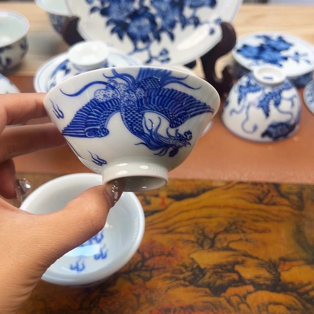 杯景德镇手绘主人杯