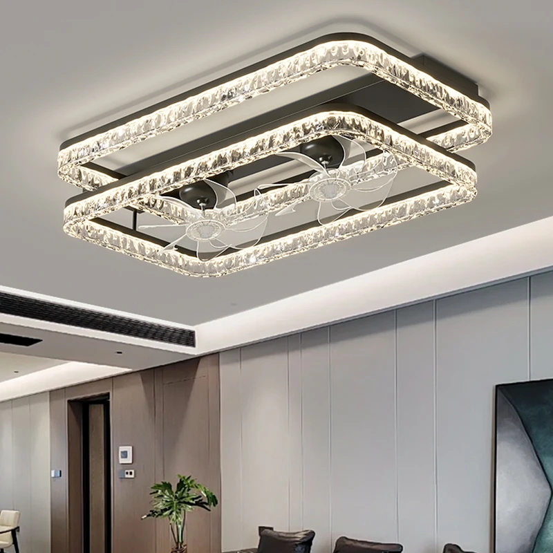 客厅灯led吸顶灯现代简约大气中山灯具卧室餐厅灯风扇灯套餐组合