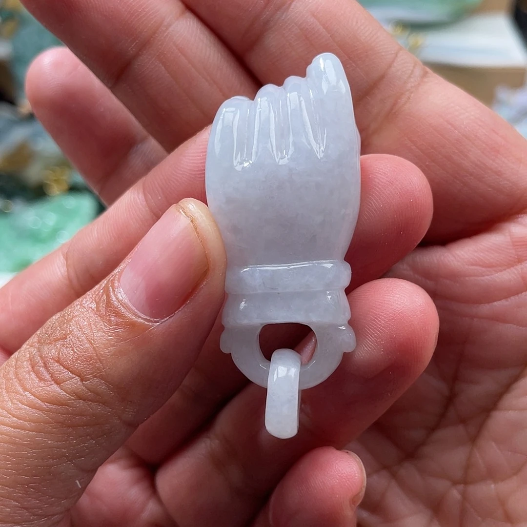 翡翠未镶嵌颈饰甜*蜜翡玉缘翡翠