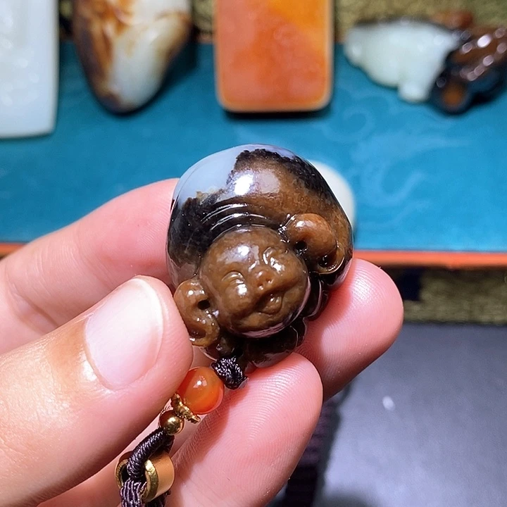 和田玉未镶嵌颈饰A7