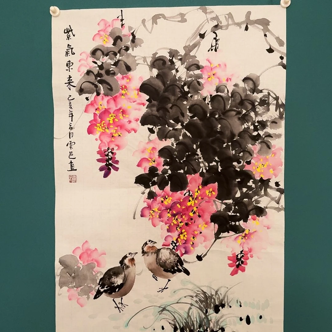 国画云老师的作品