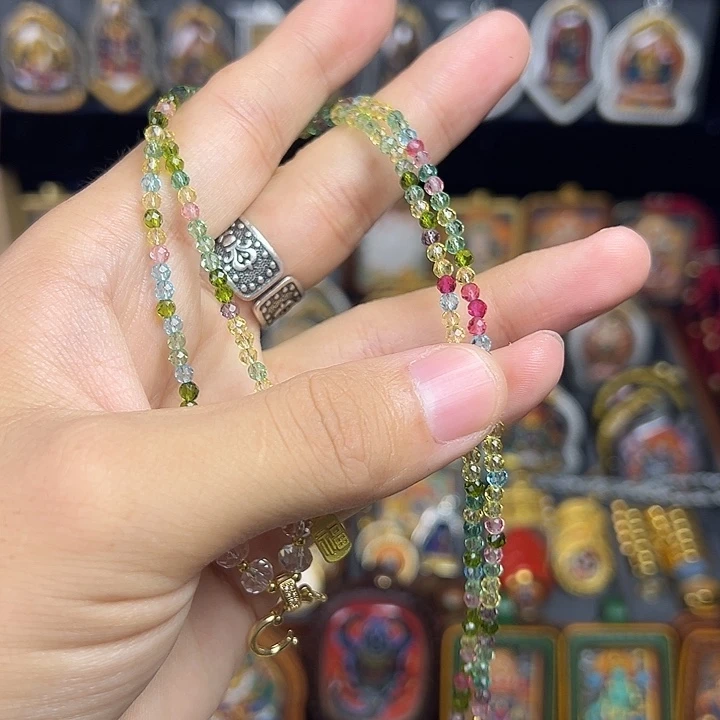 南***星非金属亚克力唐卡链子