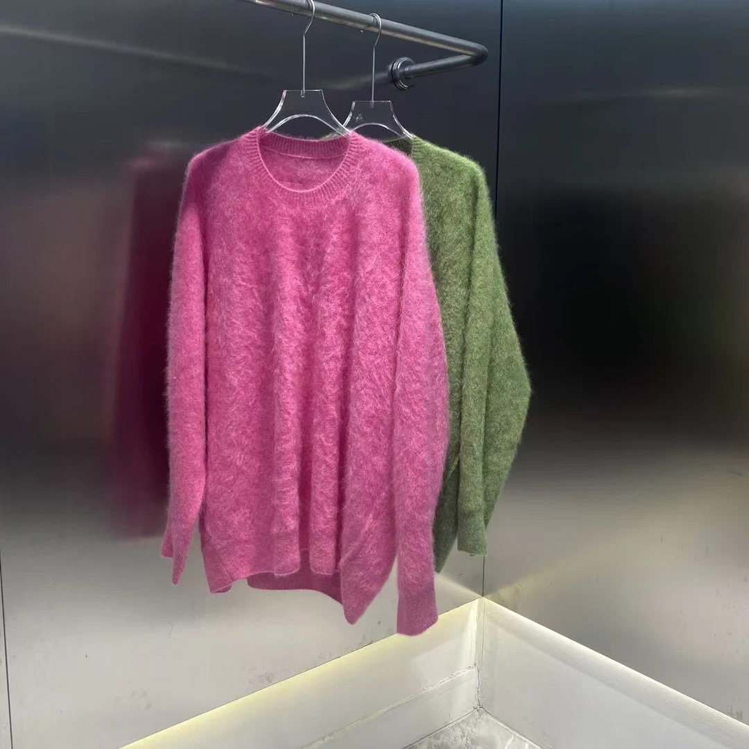 蝙蝠款，山羊绒拉绒宽松大版型韩系