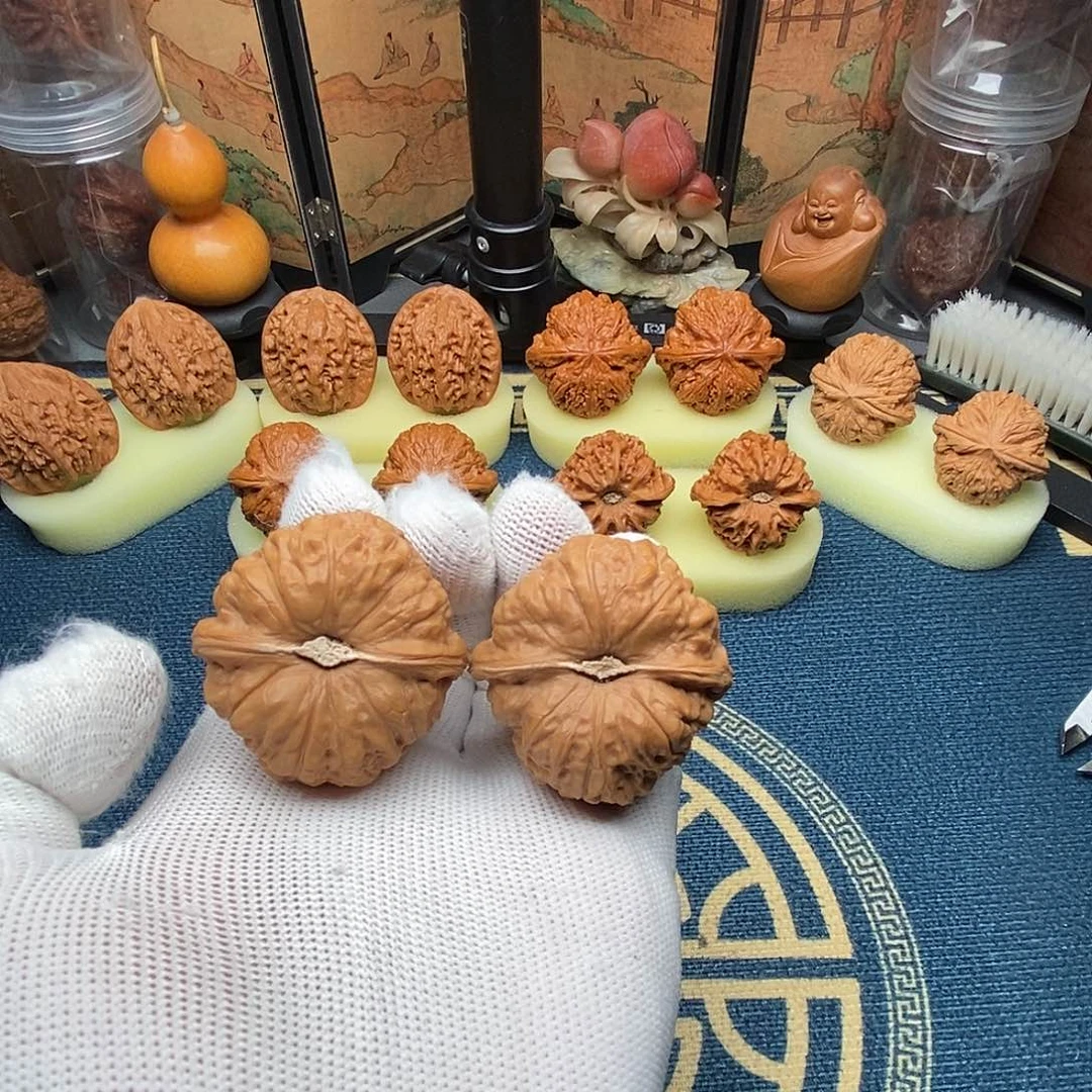 吊坠文玩核桃南瓜墩43尺