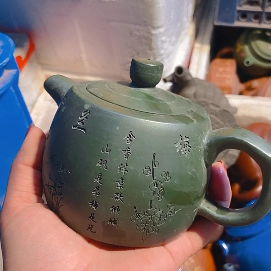 全手工制作宜兴紫砂壶
