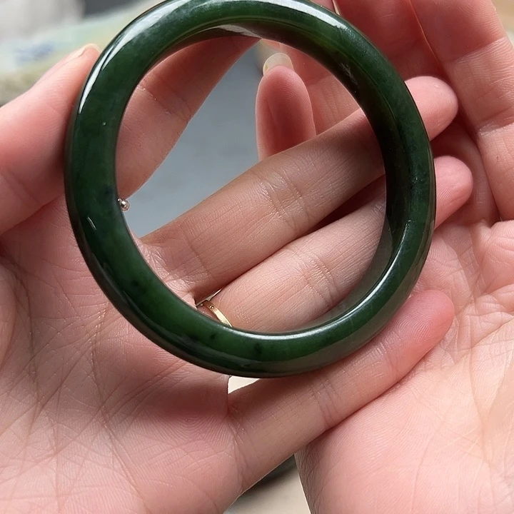 和田玉未镶嵌手镯41