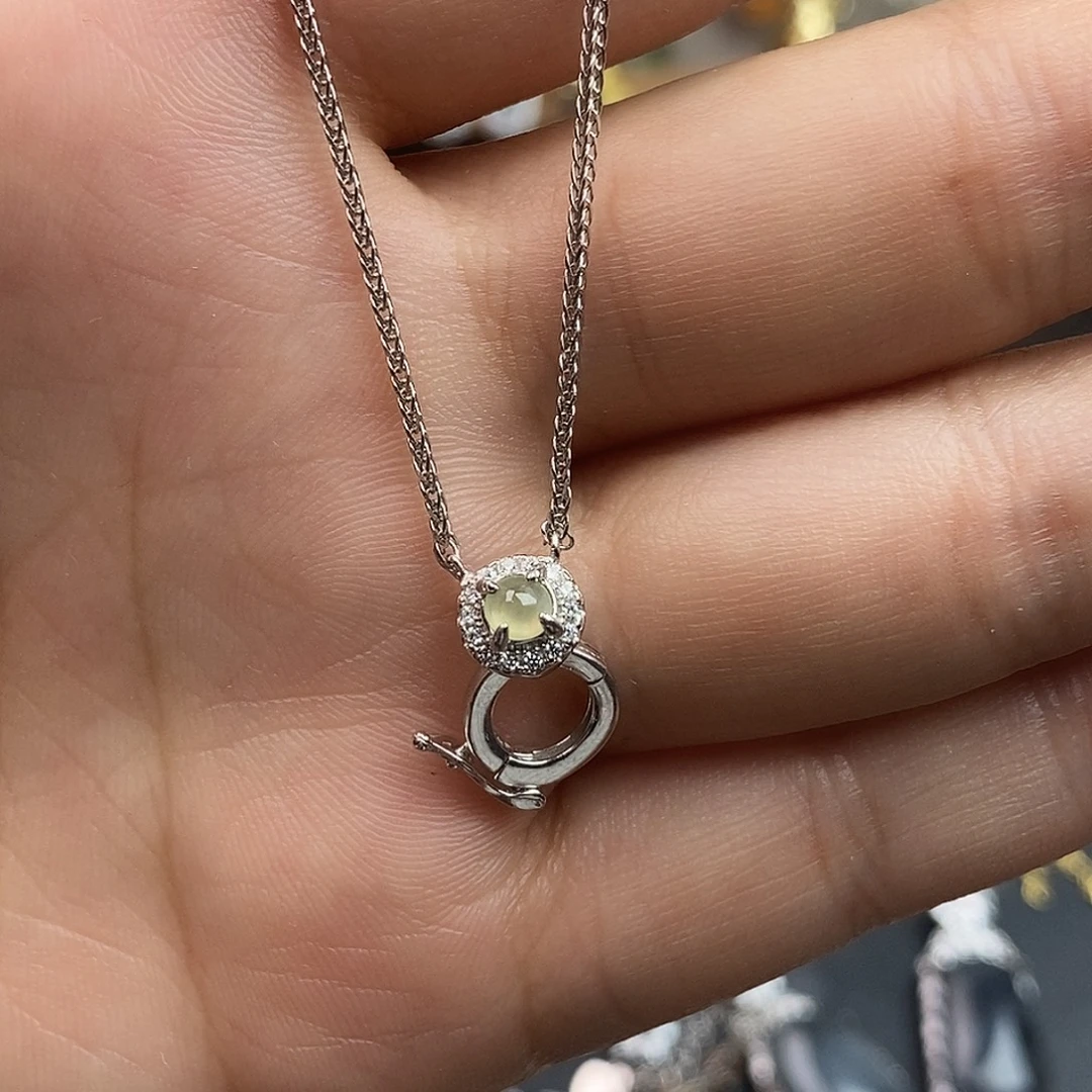 翡翠未镶嵌戒指翡翠