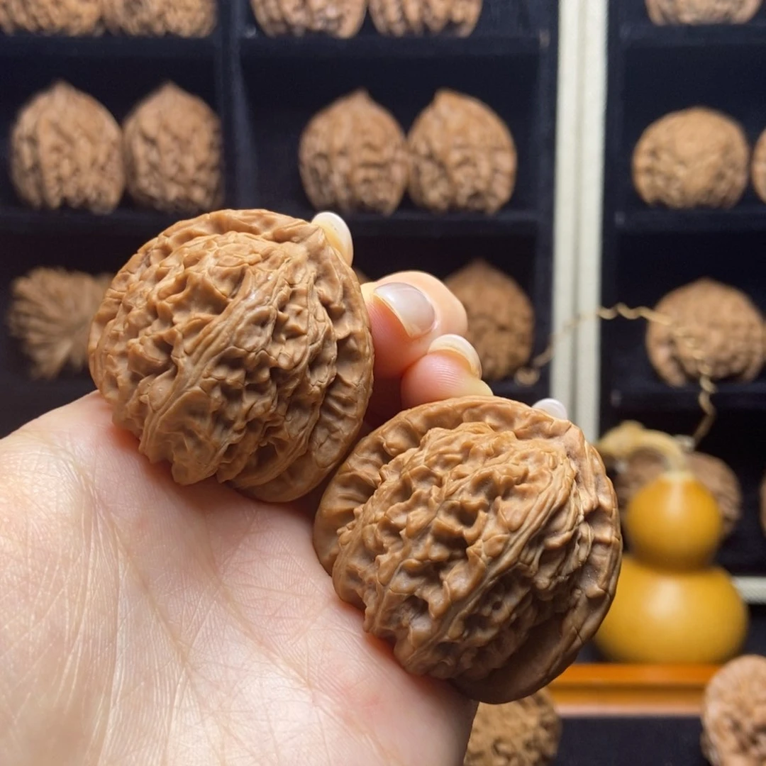 吊坠文玩核桃通*～39全品角白