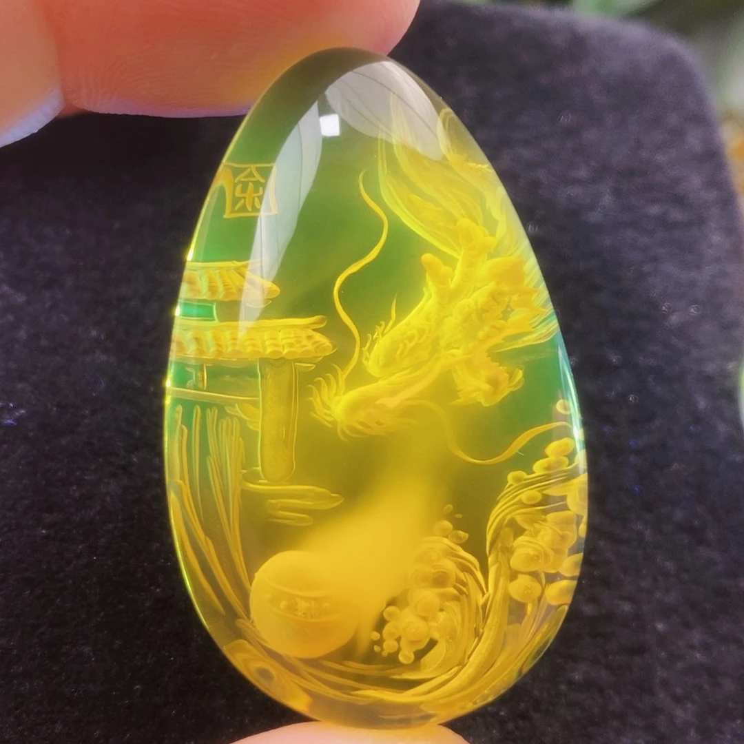 【闪购商品】金珀吊坠(不含链)未镶嵌