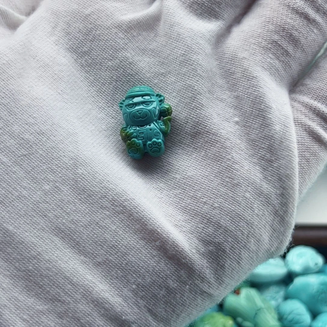 绿松石未镶嵌吊坠(不含链)