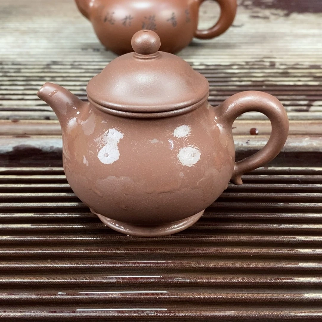 茶壶紫砂宜兴原矿紫砂壶潘壶200c