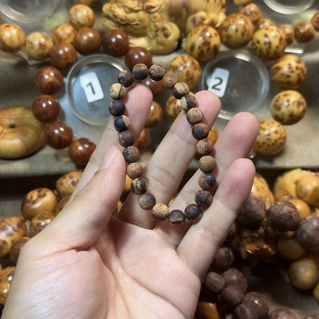 木缅甸降真香0.8女士单圈