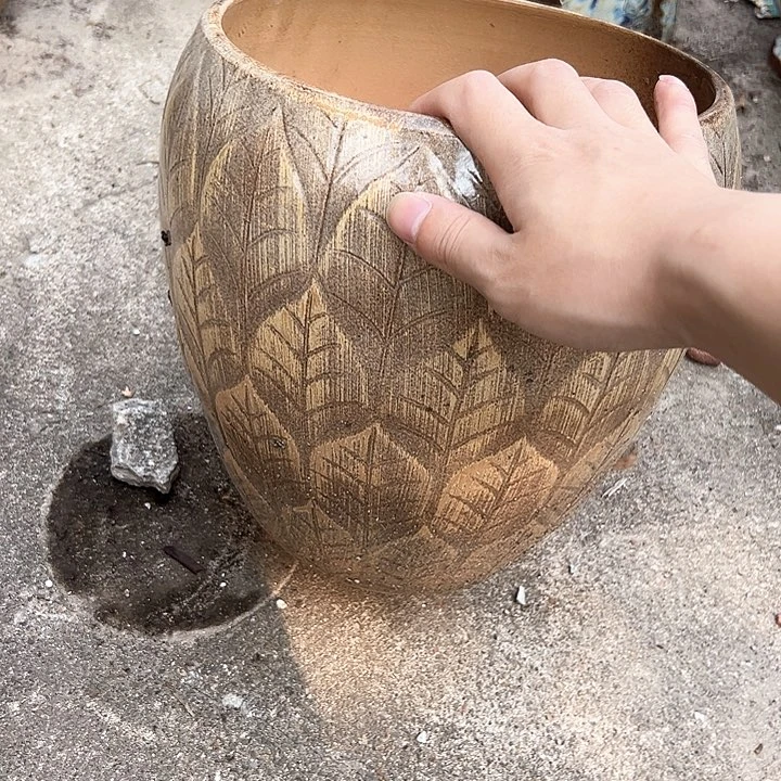 紫砂花盆花藤花盆花盆