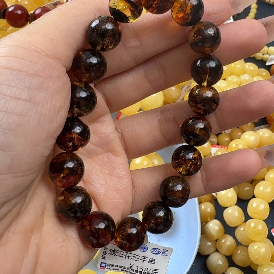 琥珀未镶嵌珠宝奇石