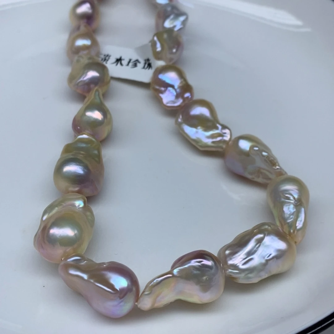 淡水珍珠未镶嵌颈饰