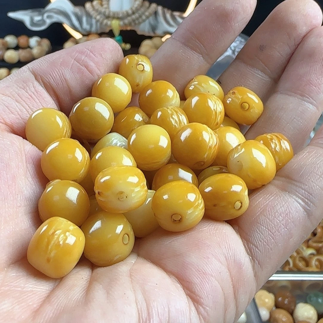 菩提根/象牙果手串卡12菩提炭烧汉堡20颗