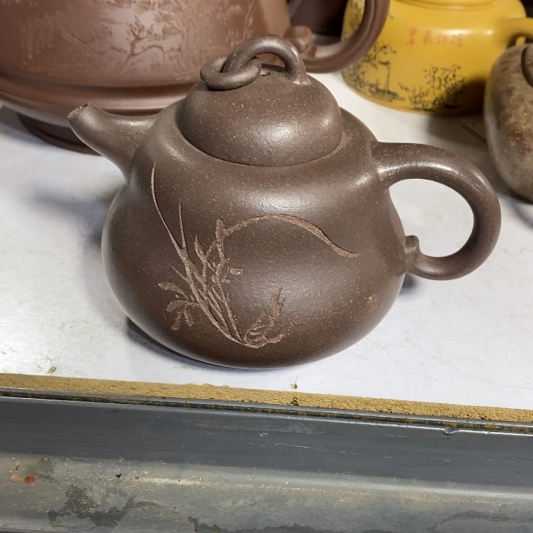 紫砂茶壶原矿手工131