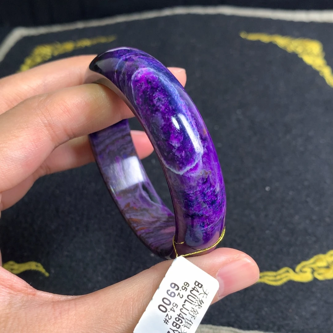 苏纪石（舒俱来）未镶嵌幻彩手镯