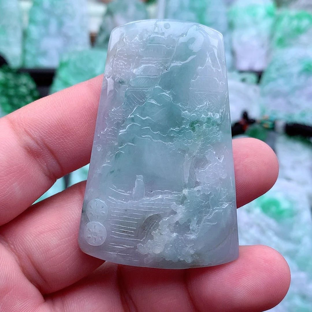 翡翠吊坠(不含链)未镶嵌