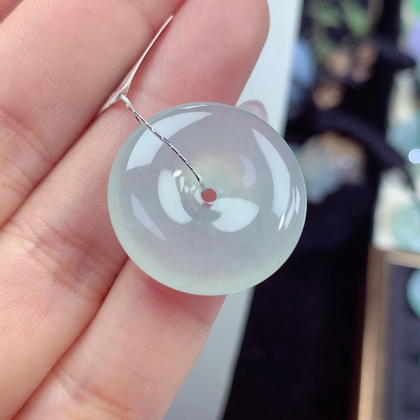 【闪购商品】颈饰未镶嵌翡翠尺寸23.3-5.6