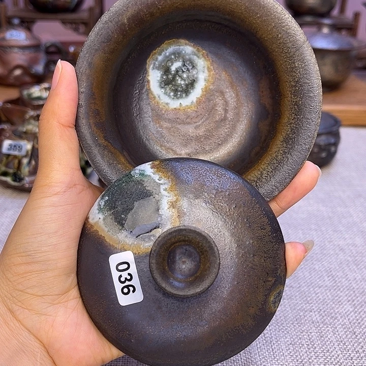 裸柴烧手工陶瓷茶器