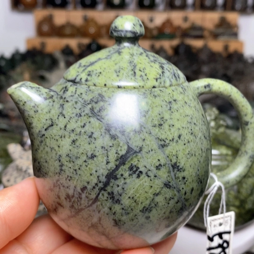 藏玉药王石福利款龙蛋壶210cc