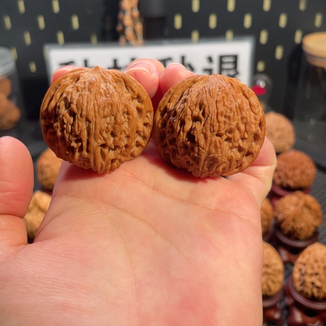 吊坠文玩核桃03全品山地正磨39尺