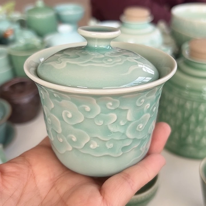 小米茶器龙泉青瓷