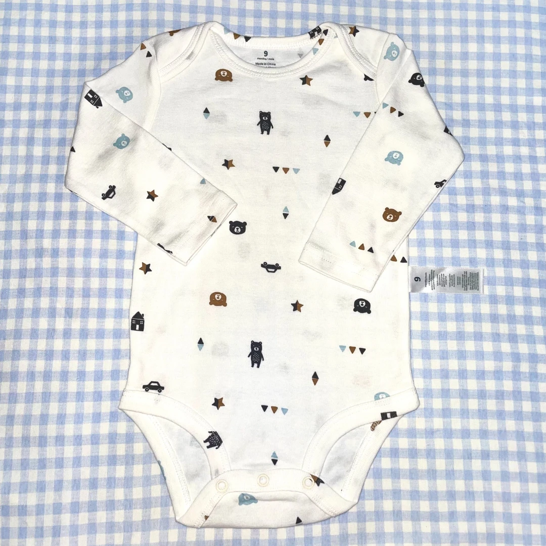 【四季款】信封领长袖包屁衣 纯棉  四季款婴幼儿  薄款印花 卡通