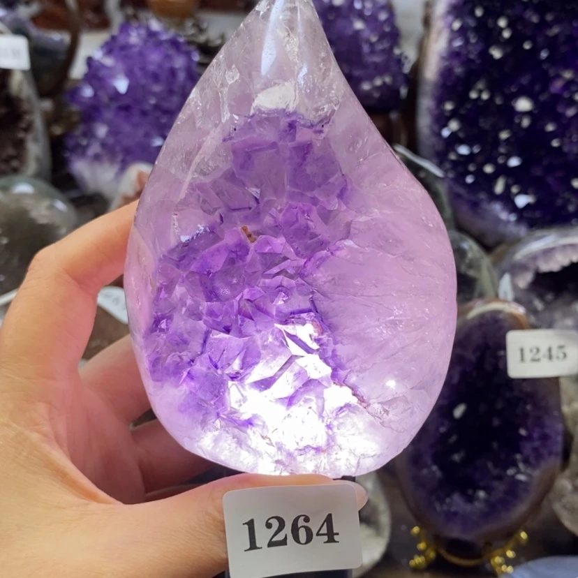 【闪购商品】未镶嵌大型摆件（非配饰）紫晶