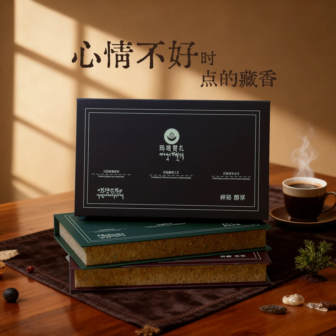 玛哈赞扎【噶拉巴藏香】愉悦心情舒缓身心养生香室内香薰