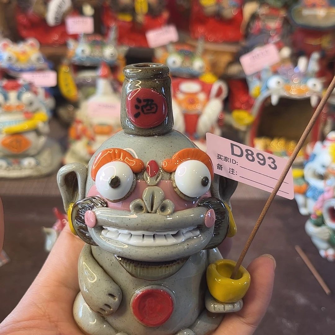 泥塑纯手工茶宠摆件