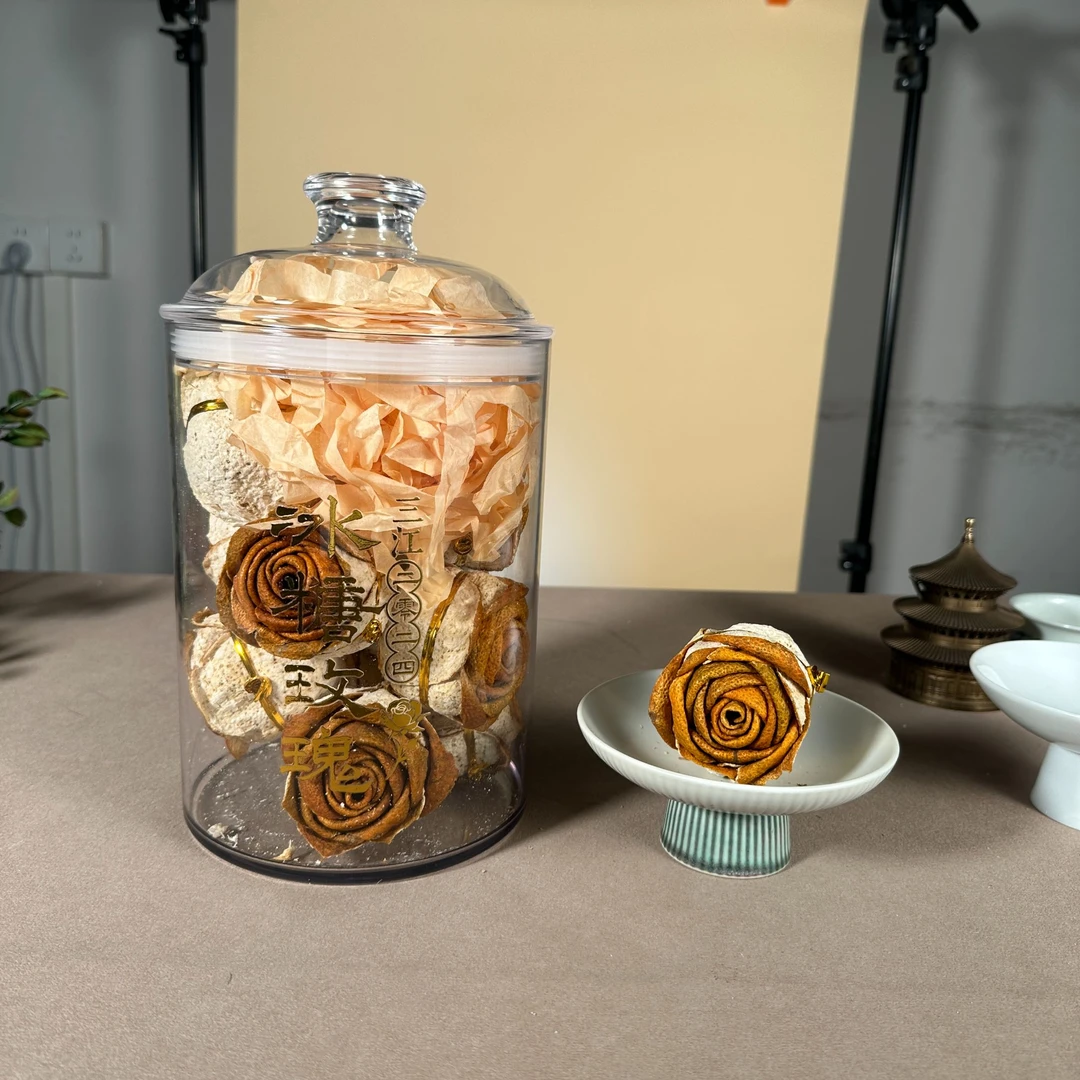【蜂鸟陈皮人家 茶系列】三江 2024年 玫瑰花 500g 永生花