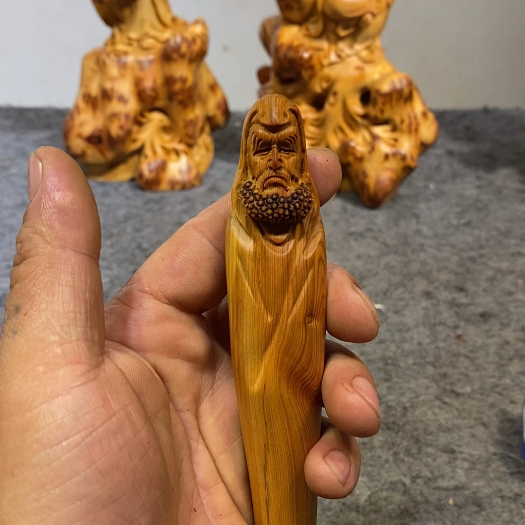 柏木（崖柏）木雕工艺品摆件家居手把件
