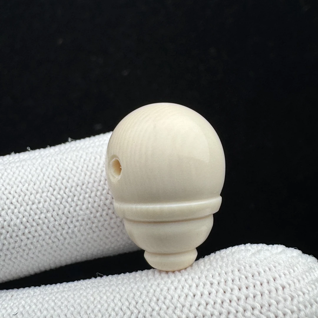 D3637天然猛犸象牙奶嘴三通15mm支持鉴定 假一罚四