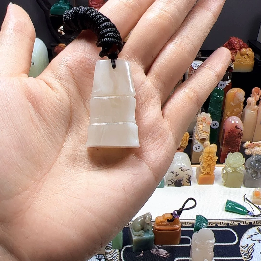 寿山石印石寿山石摆件