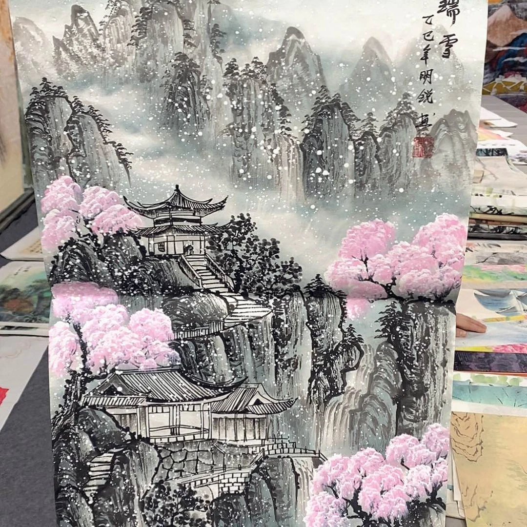 国画国画作品展示