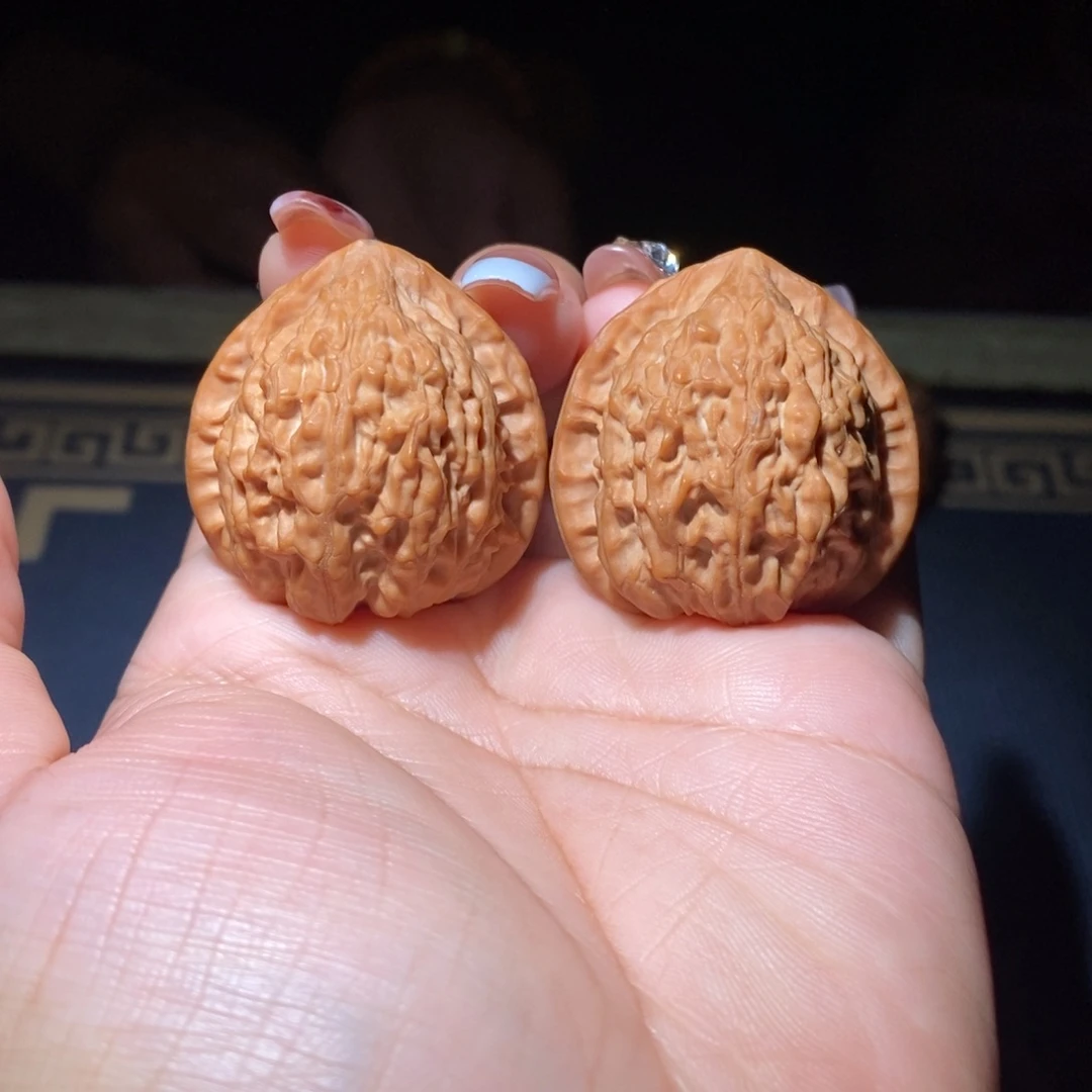 吊坠文玩核桃36尺全品金牛