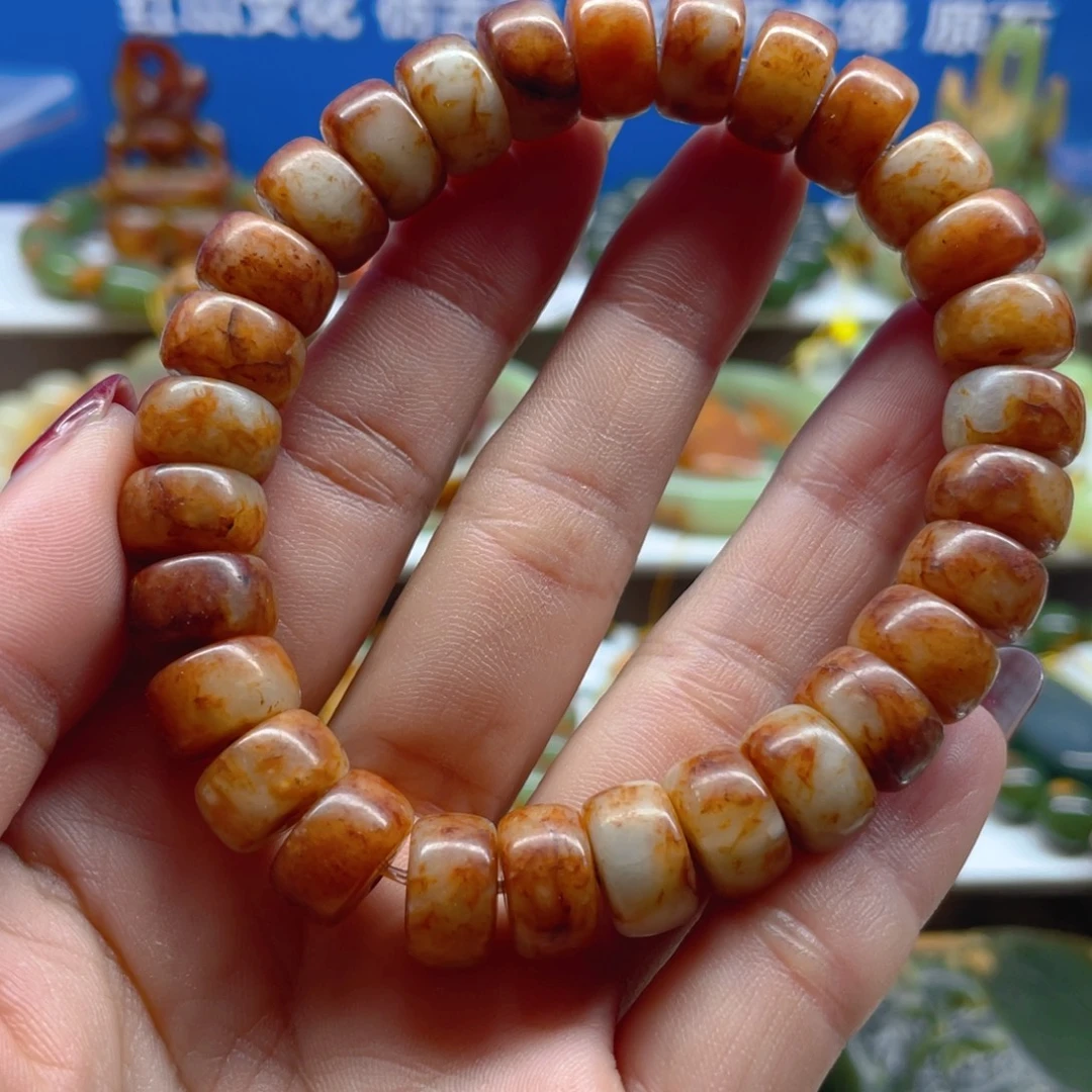透闪石质玉未镶嵌手串