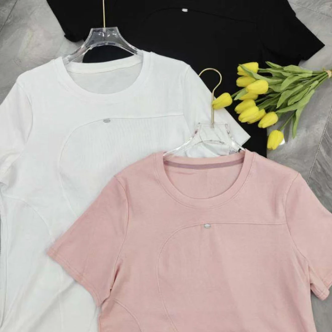 时尚大码女装设计感百搭时尚高级感显瘦新款夏季短袖