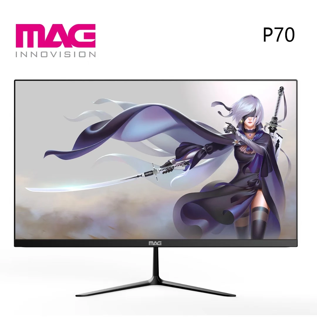 【新疆显示器专卖】全新美格P70 27寸无边框ips显示器电竞游戏家用