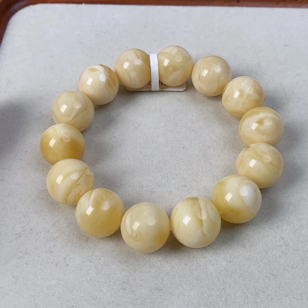 蜜蜡未镶嵌珠宝奇石16mm 33.3g