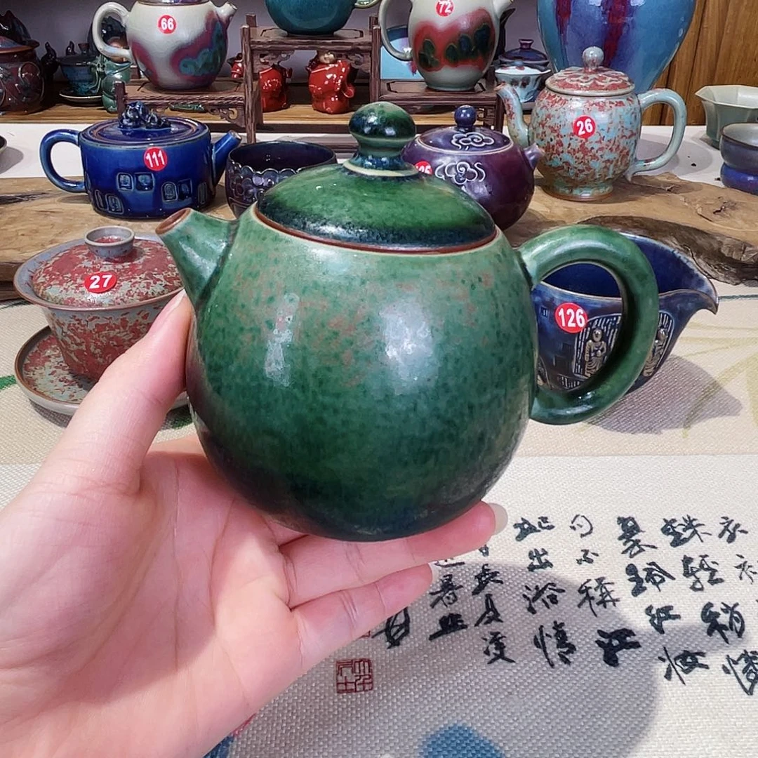 壶禹州钧瓷艺术作品