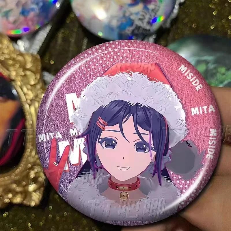 自制米塔Mita周边游戏双闪吧唧谷子痛包挂件胸针礼物