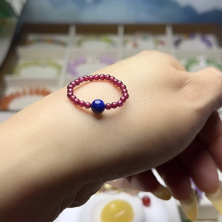 石榴石戒指未镶嵌