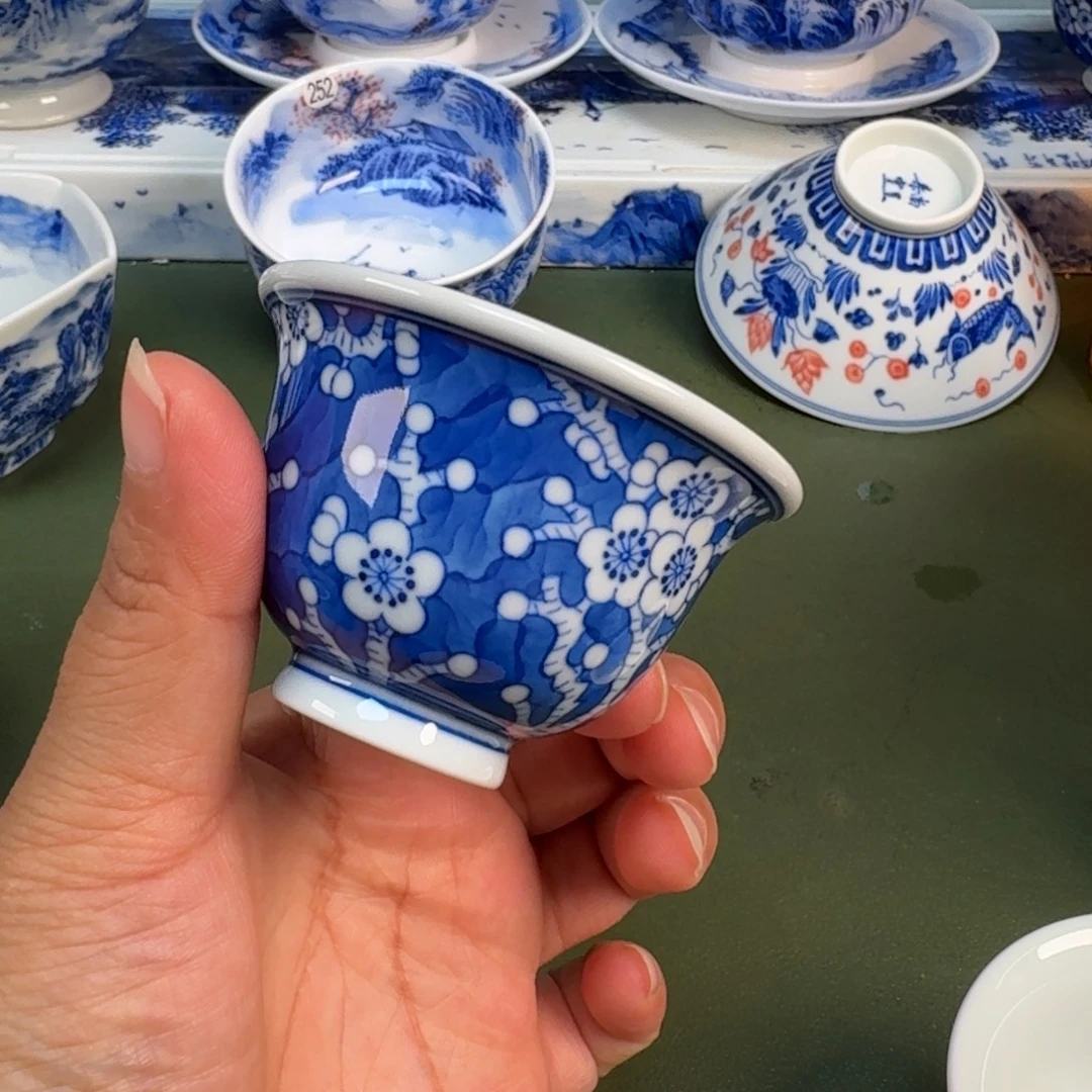 景德镇纯手绘茶具圆圆213