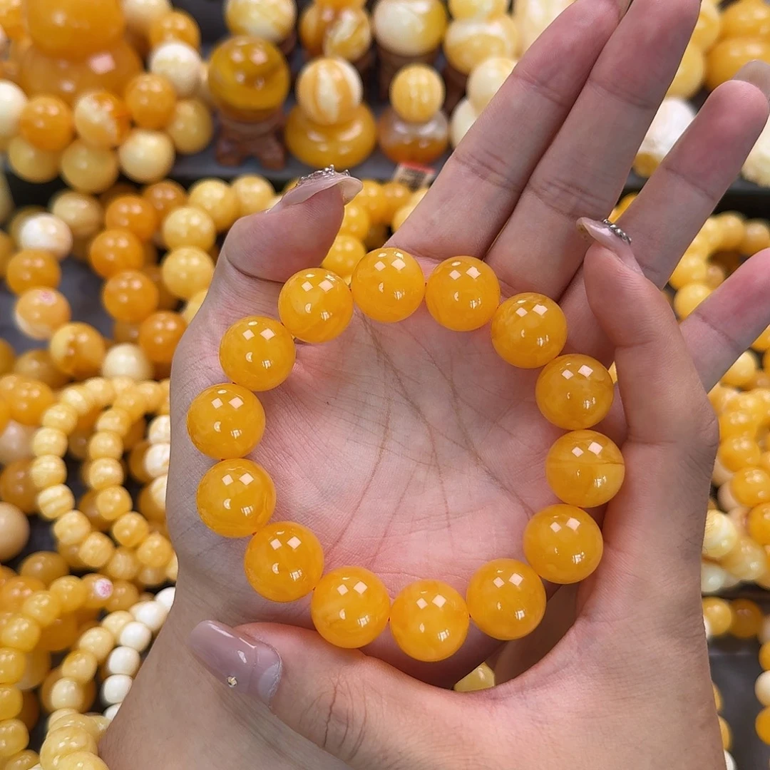 蜜蜡未镶嵌珠宝奇石同料17mm