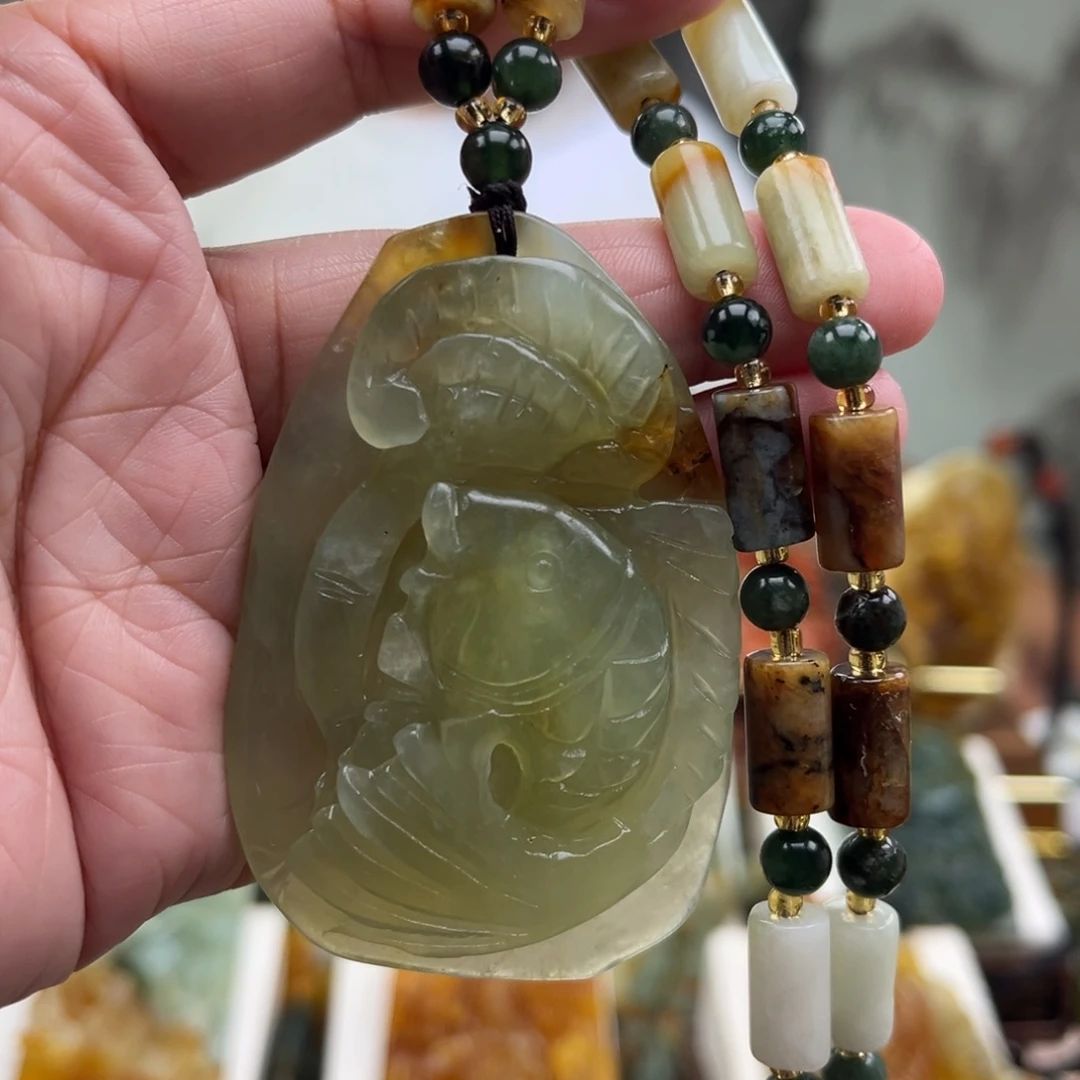 未镶嵌岫玉挂件挂件